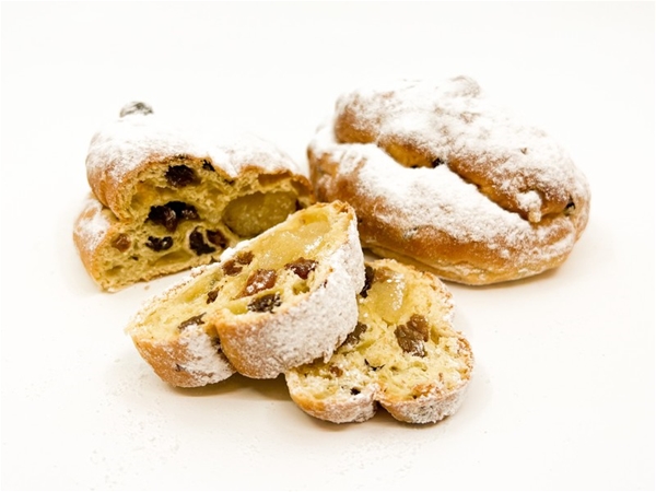 Mini kerststolletje met spijs (1 pers.)